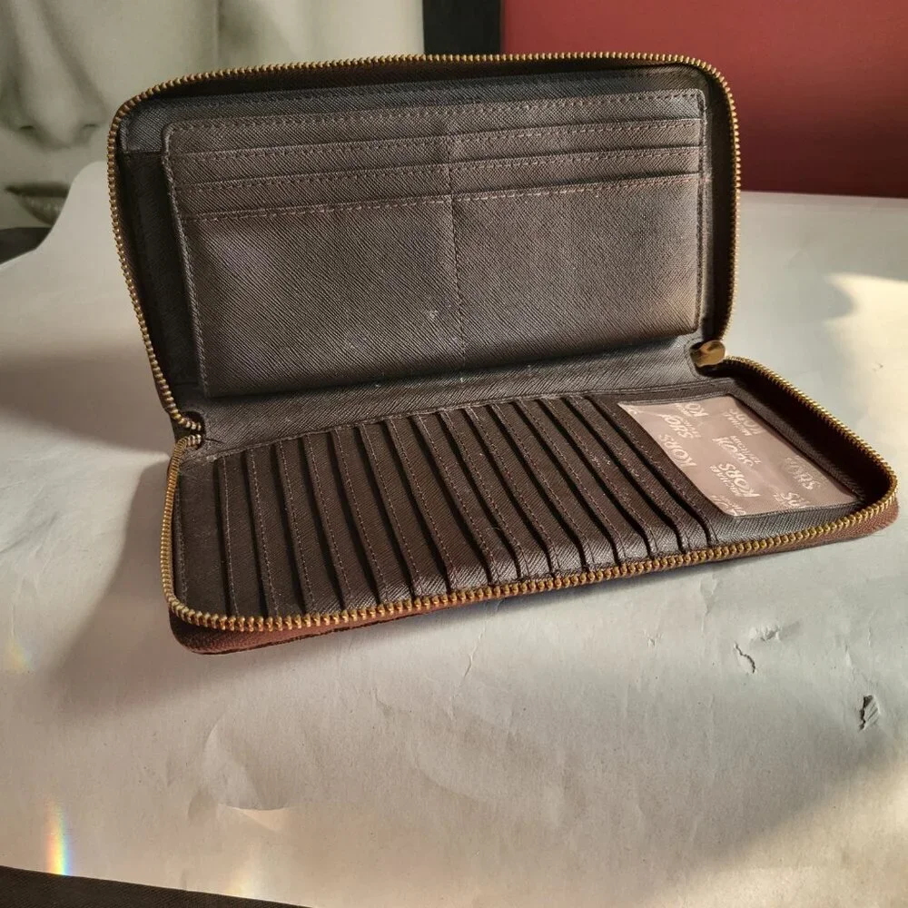 MICHAEL KORS JET SET WALLET CLUTCH CLASSIC STYLE